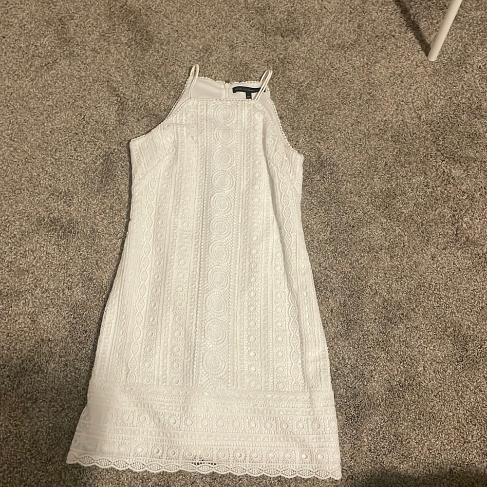 White House Black Market White Dress